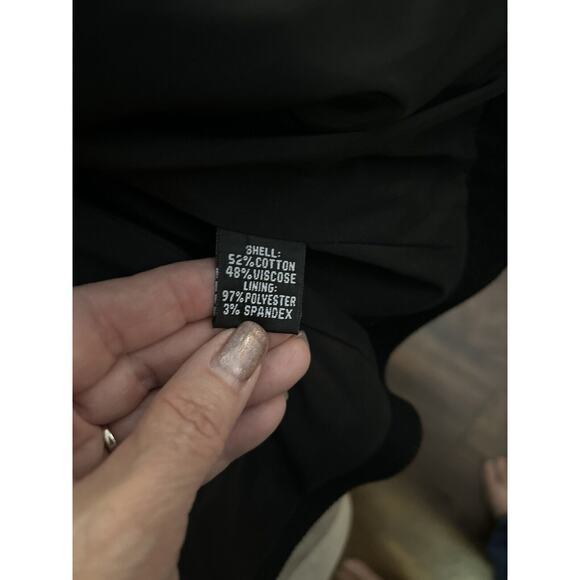 Company Ellen Tracy Women’s‎ Banded Collar Button Jacket SZ L Business Casual - Picture 6 of 7